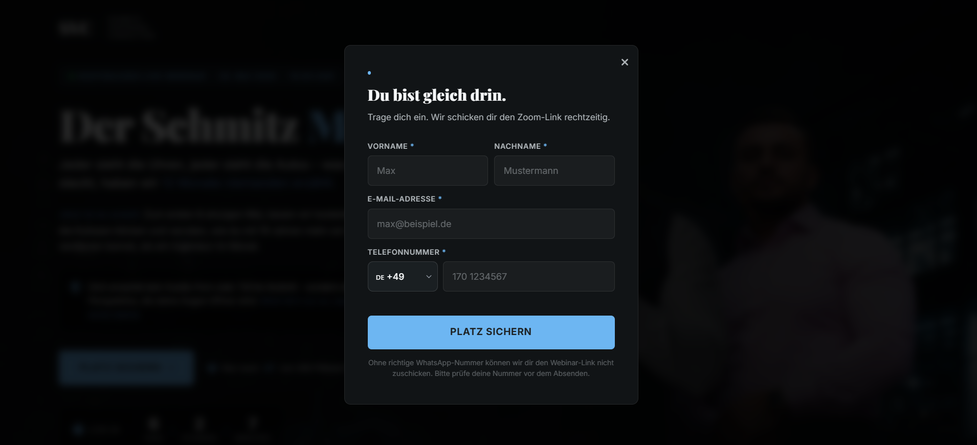 Webinar banner for test